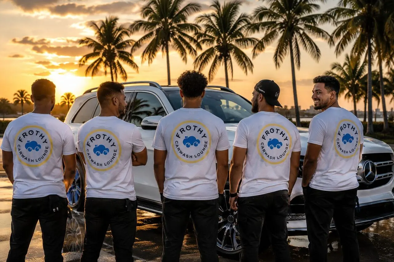 The Frothy Carwash Lounge team in Hollywood, FL